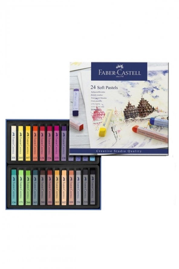 Faber-Castell Goldfaber Creative Studio Toz Soft Pastel Boya 24 Renk