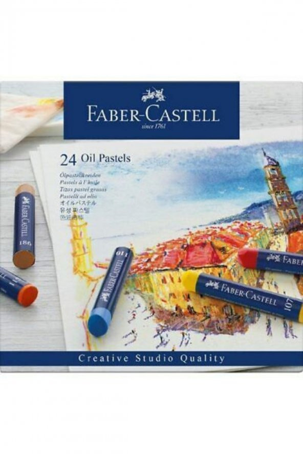 Faber-Castell Goldfaber Creative Studio Yağlı Pastel Boya 24 Renk 5176127024000 - 2