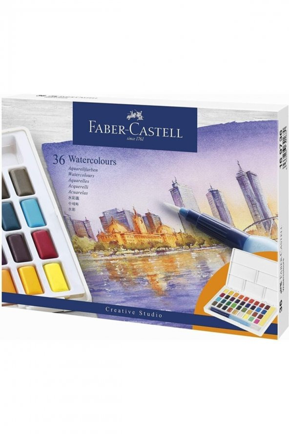 Faber-Castell Creative Studio Tablet Suluboya 36lı ürün görseli 1