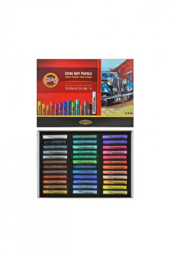 Koh-İ Noor Toison DOr Soft Pastel Boya 36Lı,