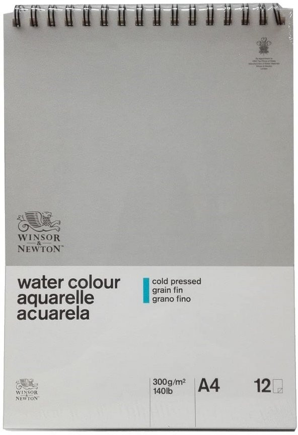 Set Box 24 Suluboya Cotman Suluboya Kağıdı + Blok 12 Yaprak 300 G 26 X 36 Cm - Resim 3