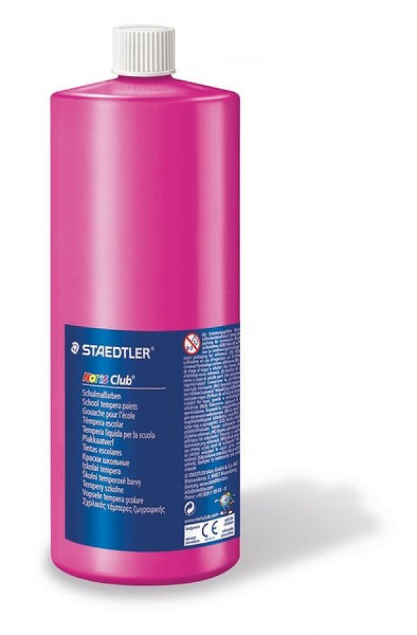 Staedtler Tempera Boya 1000ml Magenta