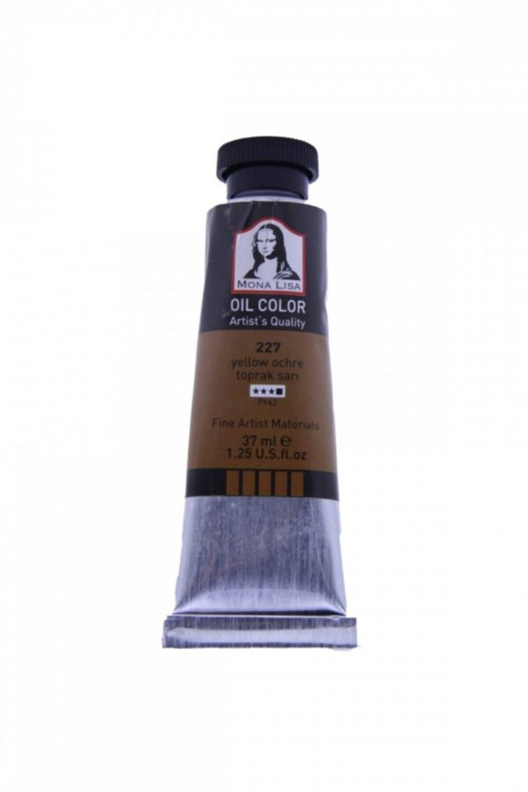 Südor Mona Lisa Yağlı Boya 37 ml Toprak Sarı 227 ürün görseli 1