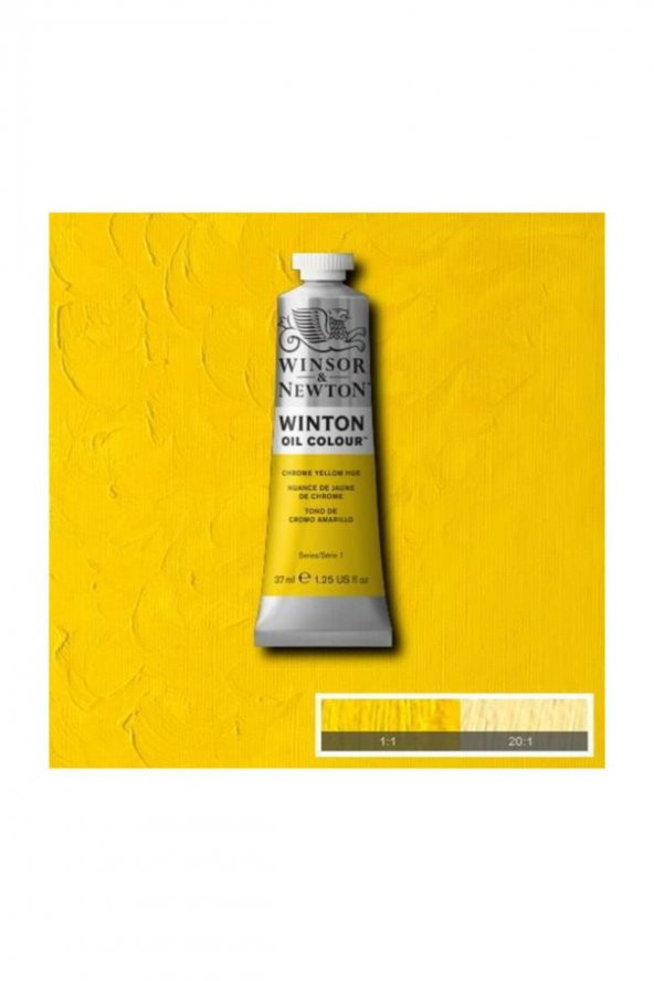 Winsor & Newton Winton Yağlı Boya 37 ml. 13 Chrome Yellow Hue - Resim 2