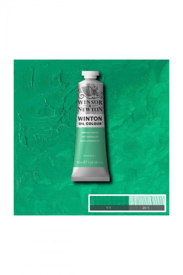Winsor & Newton Winton Yağlı Boya 37 ml. 18 Emerald Green ürün görseli 1