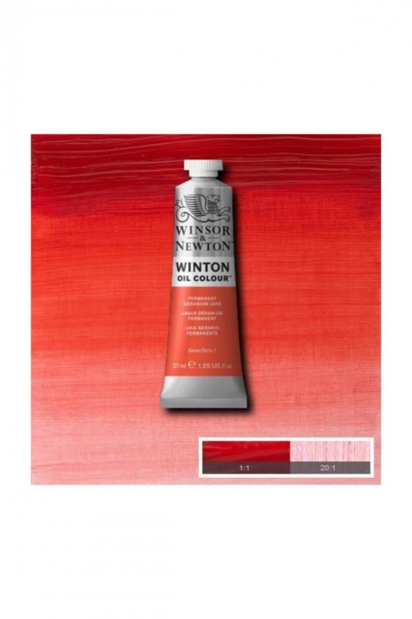 Winsor & Newton Winton Yağlı Boya 37 ml. 22 Permanent Geranium Lake ürün görseli 1