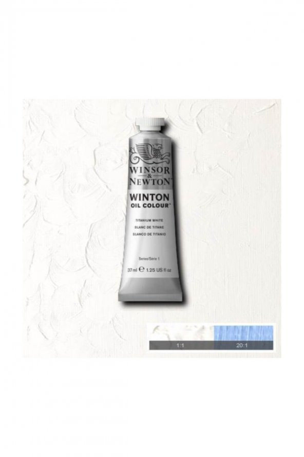 Winsor & Newton Winton Yağlı Boya 37 ml. 40 Titanium White ürün görseli 1