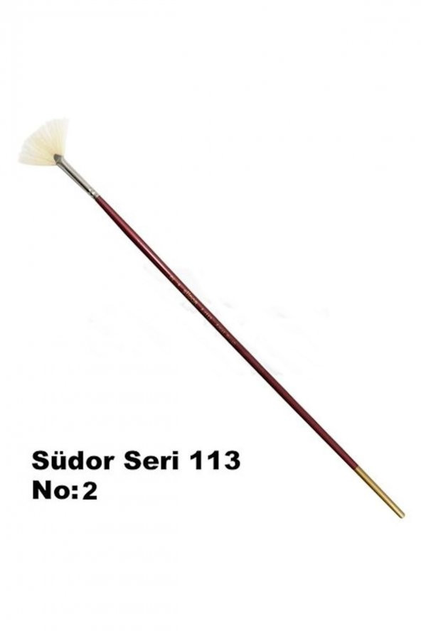 Südor Fırça Yelpaze Kıl Seri 113 No: 2 2 Adet