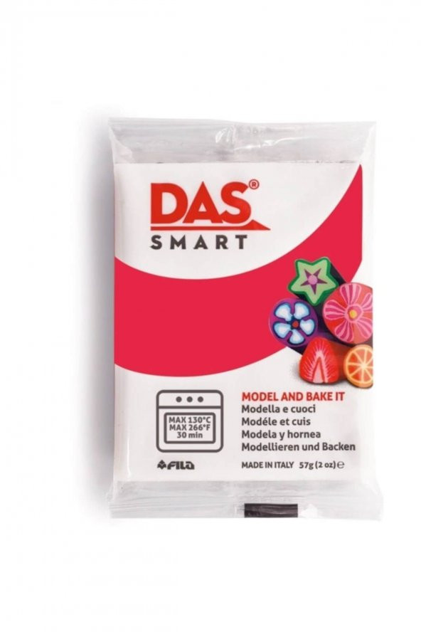 Das Smart Polimer Kil 57 Gr. 321016 Koyu Kırmızı