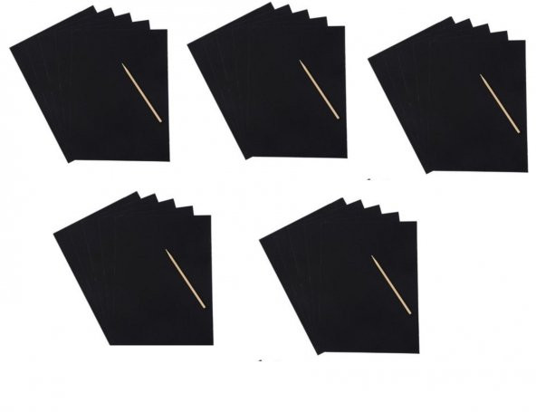 Puti A4 Sihirli Çizim Kağıdı 5 Li Paket ( 5 ADET) ürün görseli 1