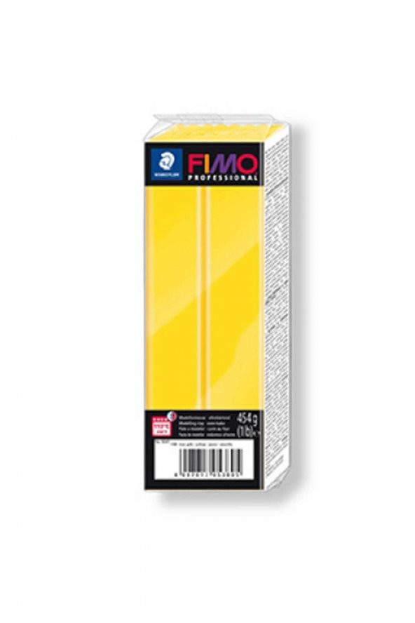 Fimo Professional Polimer Kil 454 gr. 100 Doğal Sarı