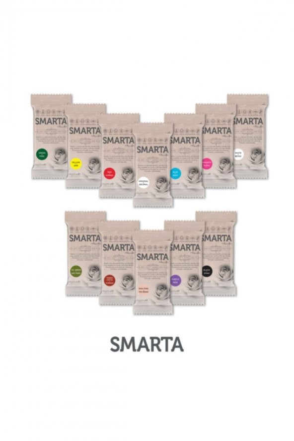 Smarta Modelleme Hamuru 100 Gr. Kırmızı - 2