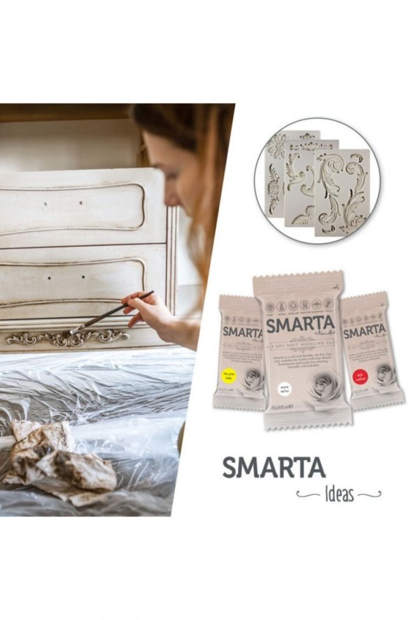 Smarta Modelleme Hamuru 100 Gr. Yeşil - Resim 4