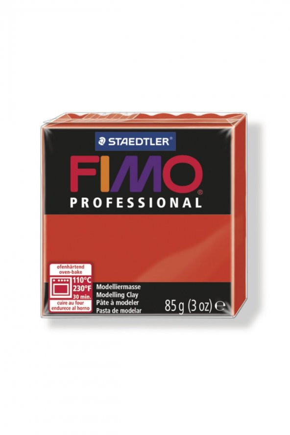 Staedtler Fimo Professional Polimer Kil 85 gr Red