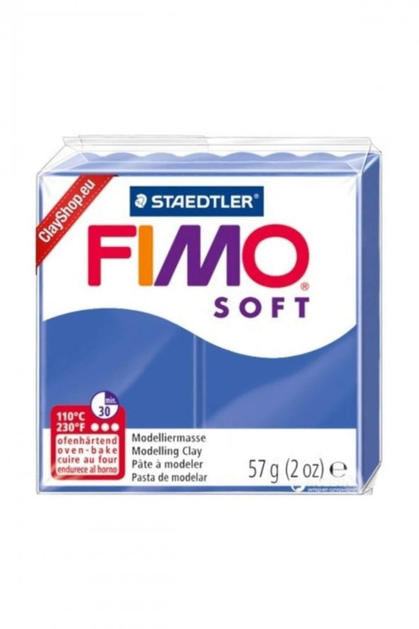 Staedtler Fimo Soft Polimer Kil 33 Brilliant Blue ürün görseli 1