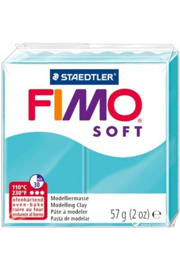 Staedtler Fimo Soft Polimer Kil 39 Peppermint 57gr 19028