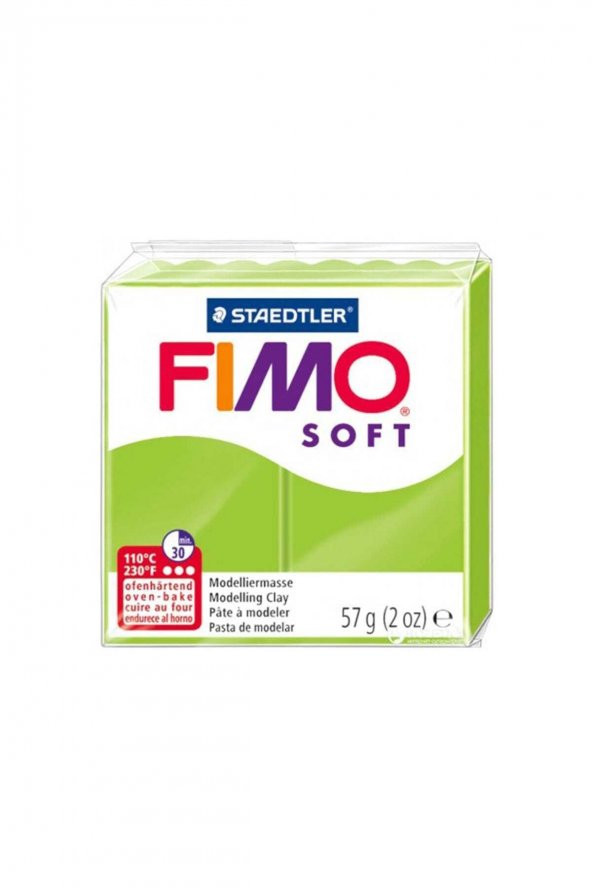 Staedtler Fimo Soft Polimer Kil 50 Apple Green