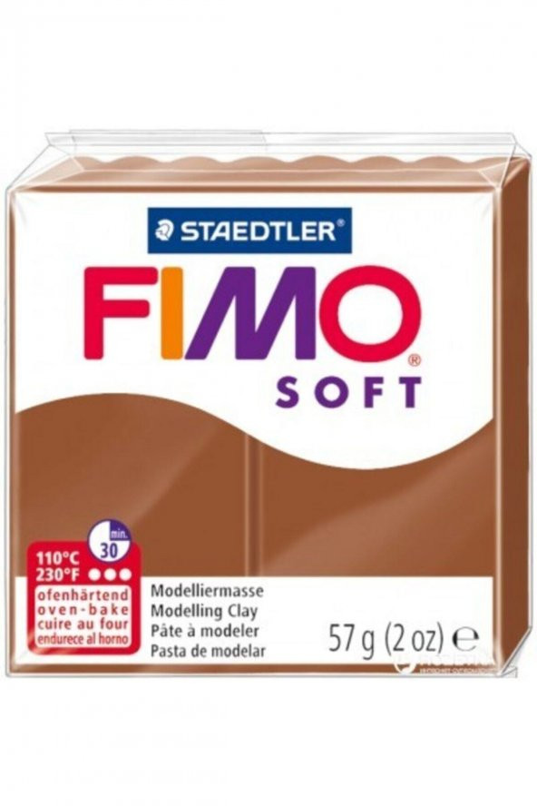 Staedtler Fimo Soft Polimer Kil 57gr. Caramel ürün görseli 1