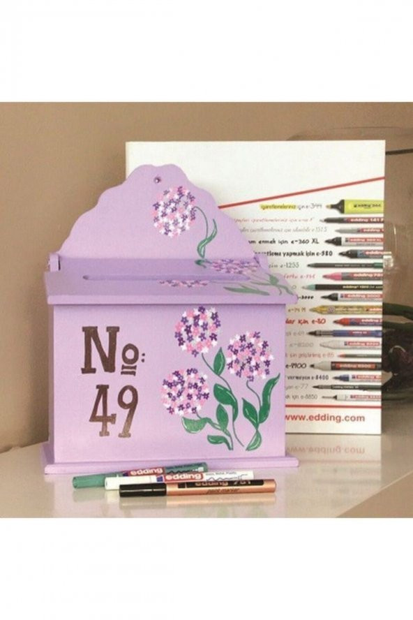 Edding Gümüş Hobi ve Dekorasyon Markörü 751 - Resim 8