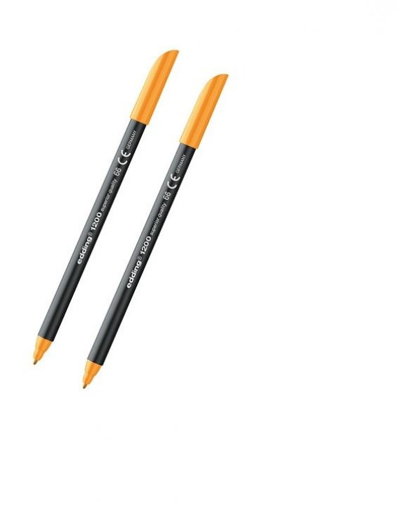 Edding 1200 Grafik Kalemi Fosforlu Turuncu 2 Adet