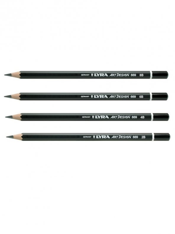 Lyra Art Design Dereceli Kalem 2B-4B-6B-8B ürün görseli 1