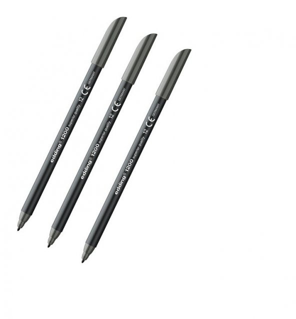 Edding 1200 Grafi̇k Kalemi̇ Gri 3 Adet