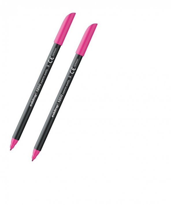 Edding 1200 Grafi̇k Kalemi̇ Pembe 2 Adet ürün görseli 1