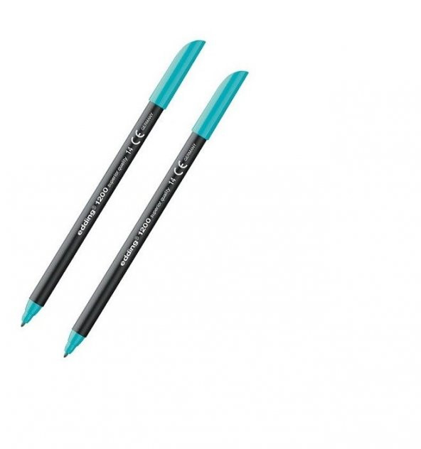 Edding 1200 Grafi̇k Kalemi̇ Turkuaz 2 Adet