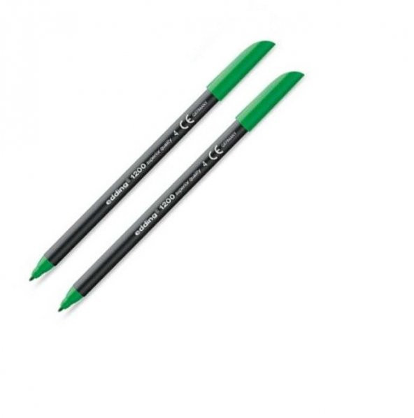 Edding 1200 Grafi̇k Kalemi̇ Yeşil 2 Adet