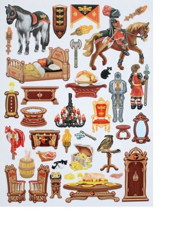 Depesche Create Your Castle - Boyama Kitabı - Resim 4