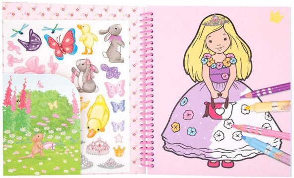 My Style Prenses Boyama Kitabı DK08 - 2