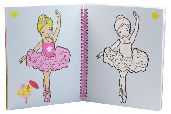 My Style Prenses Boyama Kitabı DK08 - 3