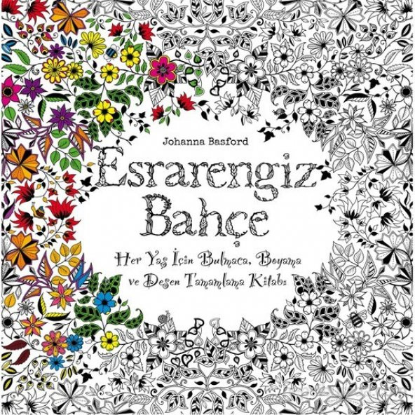 Bahçe Mandala & Yetişkinler & Her Yaş İçin Boyama