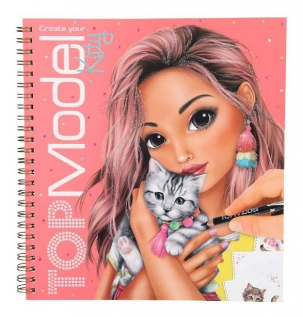 Top Model Kitty Boyama Kitabı 10469
