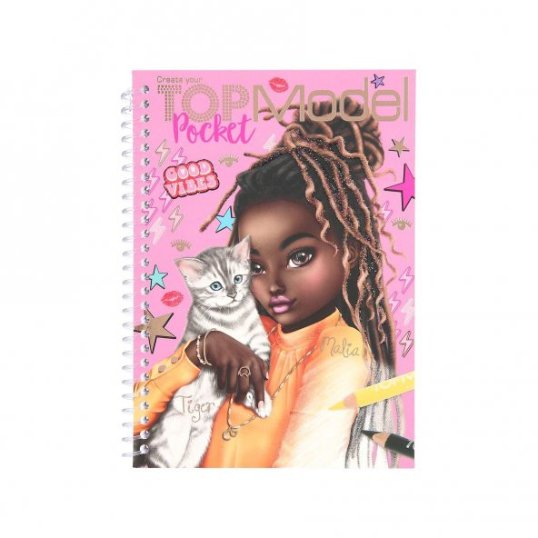 Top Model Pocket Design Tasarım Boyama Defteri - 2
