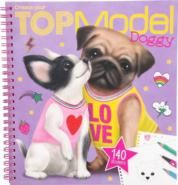 Topmodel Köpek Boyama Kitabı 10190 - Andrea Levy