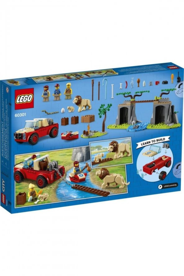 LEGO City 60301 Wildlife Rescue Off-roader - 2