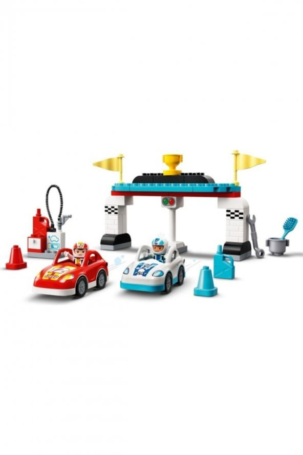 LEGO® Duplo® Kasabası Yarış Arabaları 10947 Havalı Yarış Arabası Yapım Oyuncağı