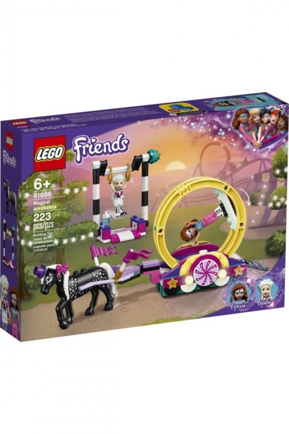 LEGO® Friends Sihirli Akrobasi 41686 Yapım Seti (223 Parça)