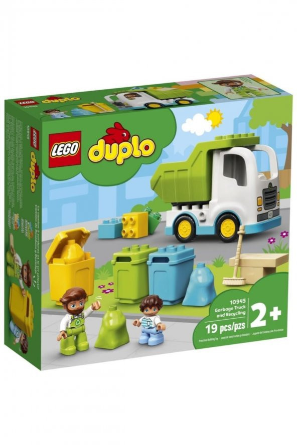 Lego Duplo 10945 Garbage Truck And Recycling