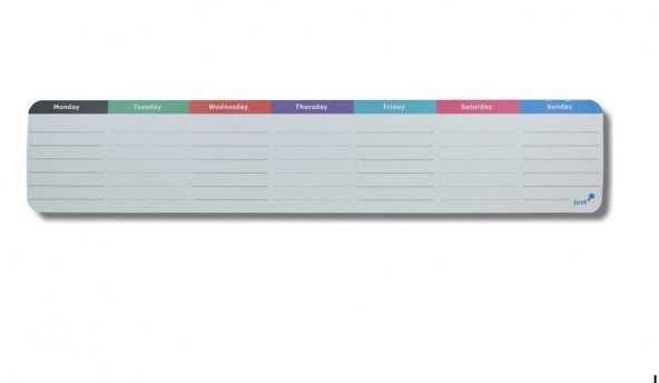 Deffter Just Haftalık Klayve Önü Plan 41734 - Resim 2