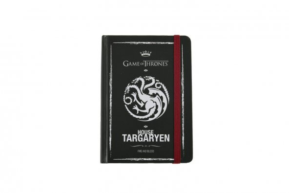 Game Of Thrones 9x14 Cm,sert Kapaklı,lastikli,96 Y. Defter