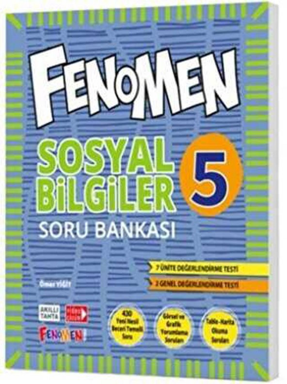 Fenomen 5.Sınıf Sosyal Bilgiler Soru Bankası