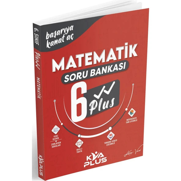 KVA 6.Sınıf Matematik Plus Serisi Soru Bankası