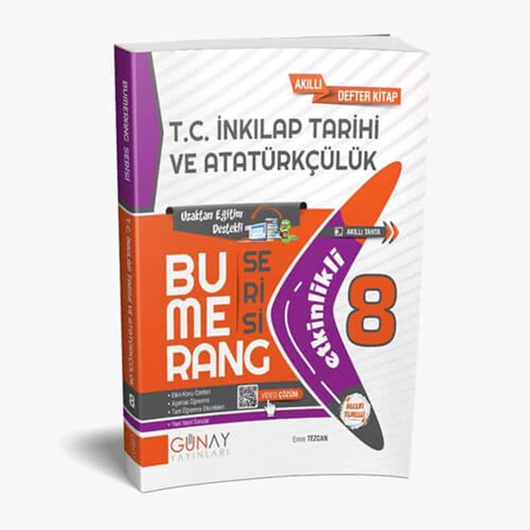 Günay 8.Sınıf Bumerang Etkinlikli T.C. İnkılap Tarihi ve Atatürkçülük