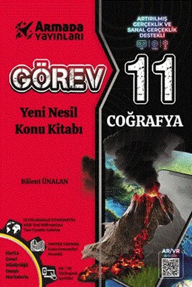 Armada Yayınları 11.Sınıf Görev Coğrafya Yeni Nesil Konu Kitabı