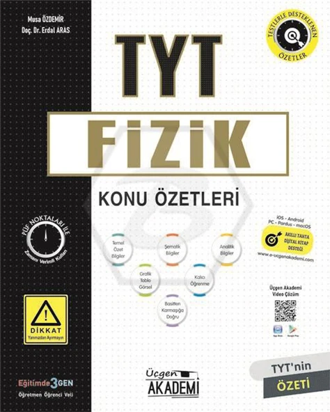 Üçgen Akademi TYT Fizik Konu Özetleri