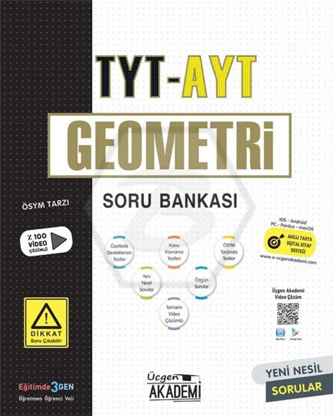 Üçgen TYT AYT Geometri Soru Bankası