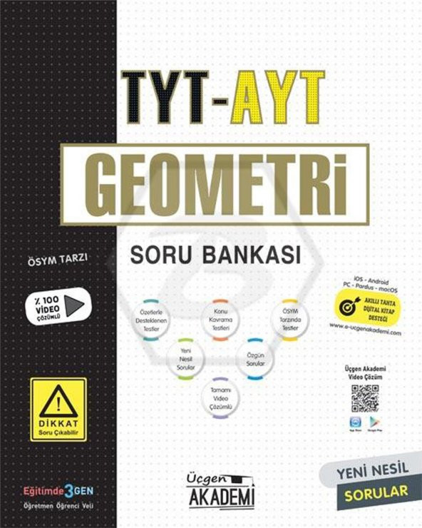 Üçgen TYT AYT Geometri Soru Bankası