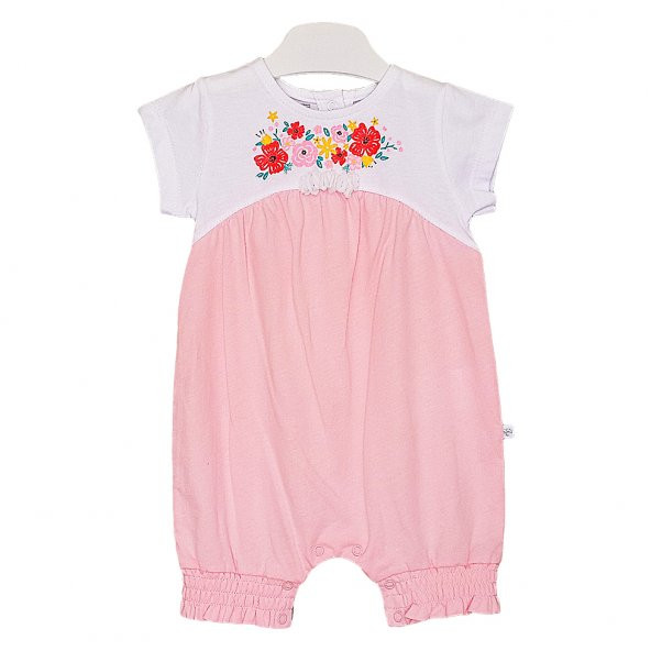 Caramell Bebek Tulumu - TK7059 Rabbit - Beyaz
